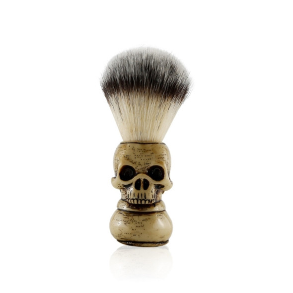 Skull Cleansing Shaving and Foaming Tools, Color Classification: Skull Head Beard Brush