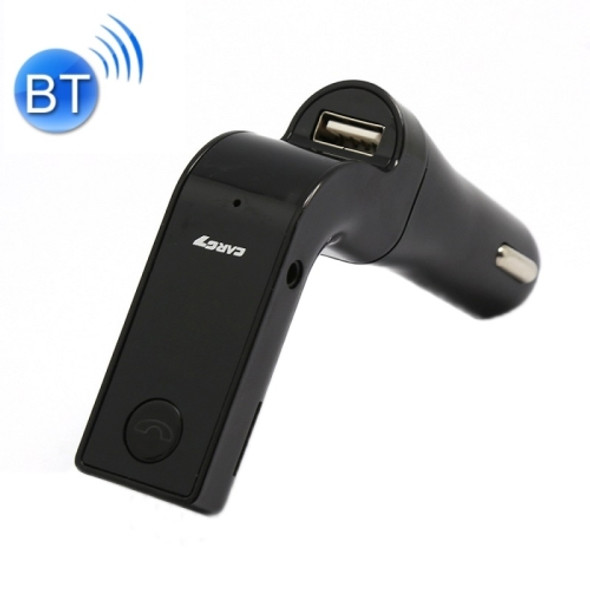 G7 Car Hands-Free Bluetooth FM Player MP3(Black)