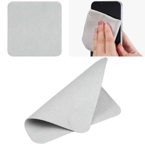 Glass Panels Polishing Cloth for Apple Screen Display(Grey)