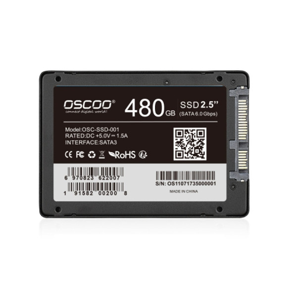 OSCOO OSC-SSD-001 SSD Computer Solid State Drive, Capacity: 480GB