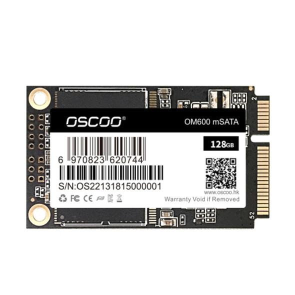 OSCOO OM600 MSATA Computer Solid State Drive, Capacity: 128GB