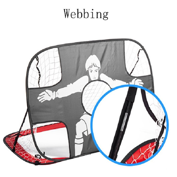 Outdoor Simple Movable Folding Small Football Goal For Children(Webbing)