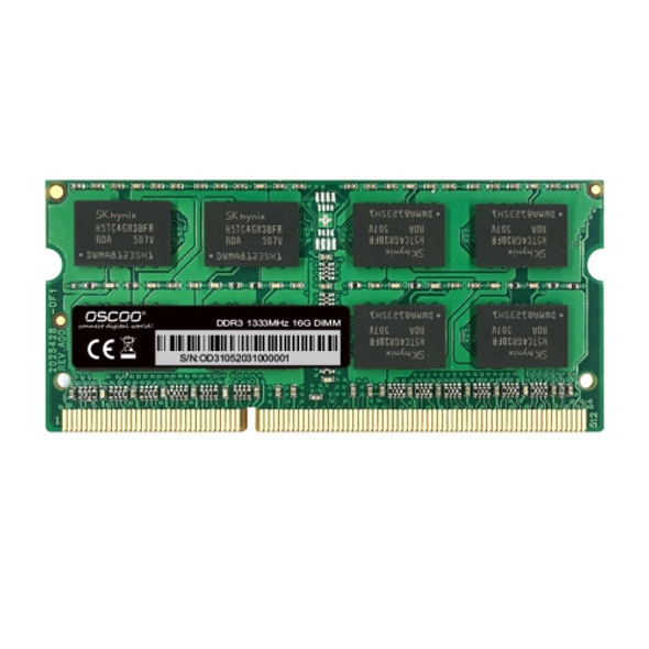 OSCOO DDR3 NB Computer Memory, Memory Capacity: 8GB 1333MHz