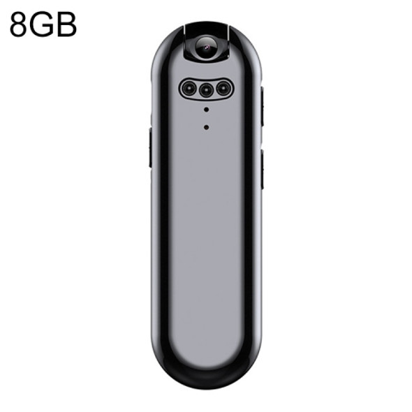 V5 8GB Thumb Mini 1080P Vlogging Video Recorder Camera with Clip