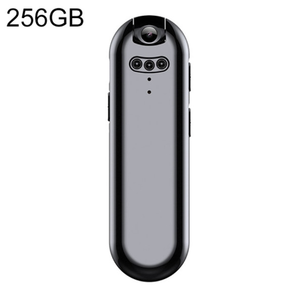 V5 256GB Thumb Mini 1080P Vlogging Video Recorder Camera with Clip