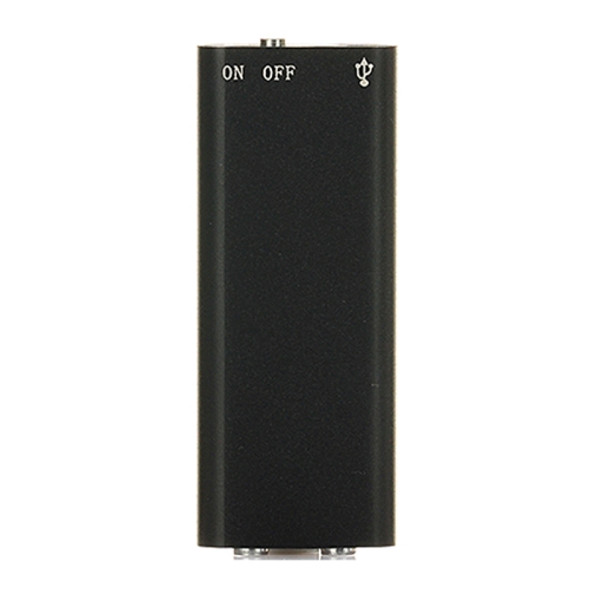 SK892 Mini Portable USB Recording Pen Voice Recorder Audio Sound Dictaphone MP3 Player, Capacity:8GB(Black)