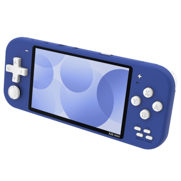 X20 mini Classic Games Handheld Game Console with 4.3 inch Screen & 8GB Memory(Blue)