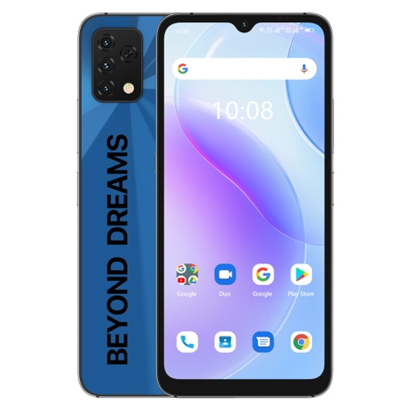 [HK Warehouse] UMIDIGI A11s, 4GB+64GB, Triple Back Cameras, 5150mAh Battery, Face Identification, 6.53 inch Android 11 UMS312 T310 Quad Core up to 2.0GHz, Network: 4G, OTG(Blue)