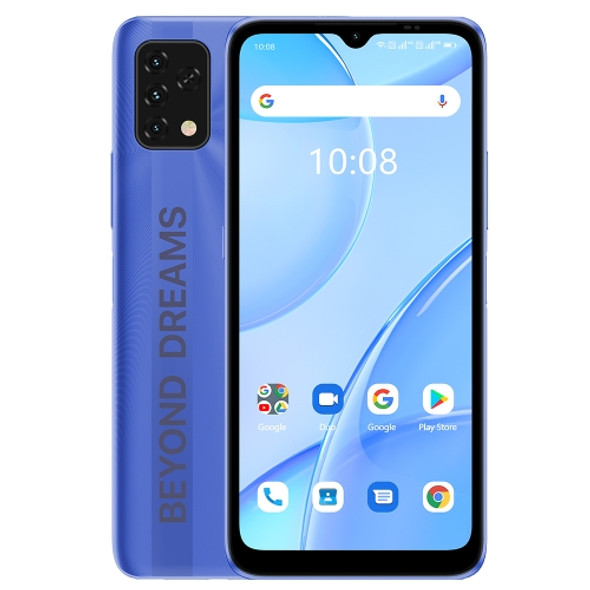 [HK Warehouse] UMIDIGI Power 5S, 4GB+64GB, Triple Back Cameras, 6150mAh Battery, Face Identification, 6.53 inch Android 11 UMS312 T310 Quad Core up to 2.0GHz, Network: 4G, OTG, Dual SIM (Sapphire Blue)