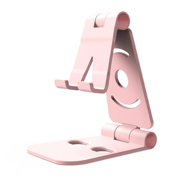WQ-02 Foldable Creative Lazy Bracket Phone Holder (Pink)