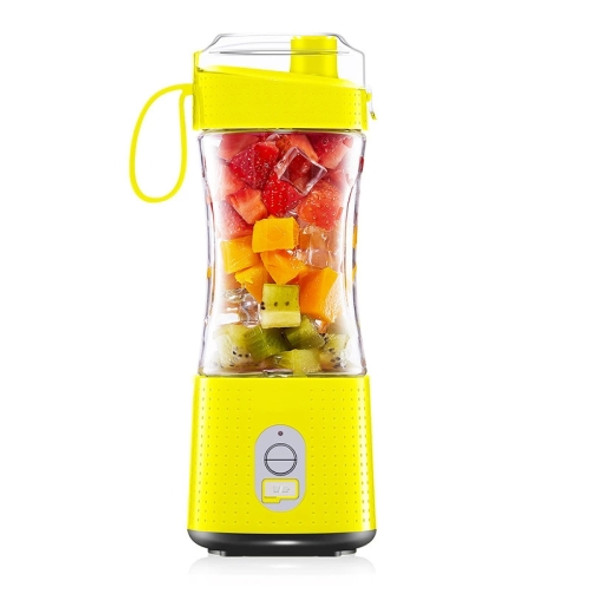 6-Blade Electric Fruit Juicer Juice Cup(Yellow)