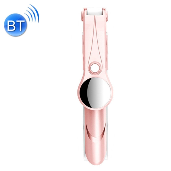 XT13S Live Beauty Bluetooth Tripod Selfie Stick(Pink)