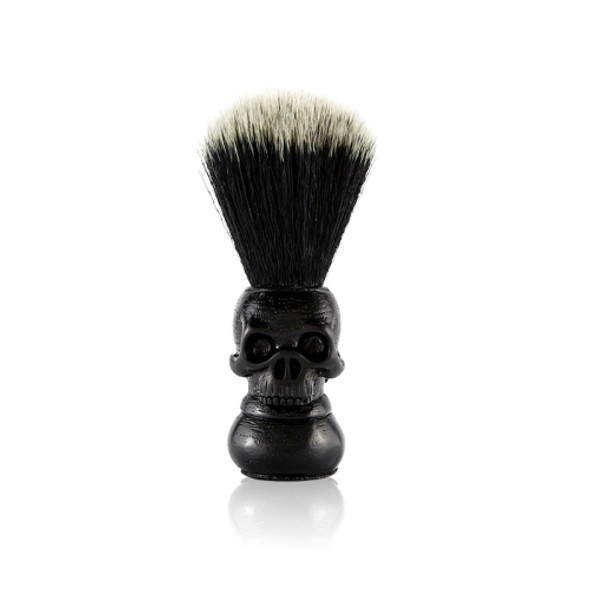 Skull Cleansing Shaving and Foaming Tools, Color Classification: Beard Brush Black