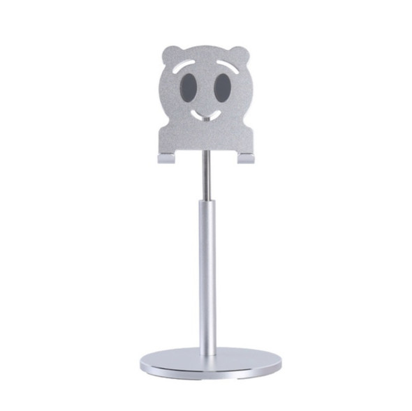 Aluminum Alloy Desktop Stand for 4-10 inch Phone & Tablet, Colour: Silver Upgrade Version