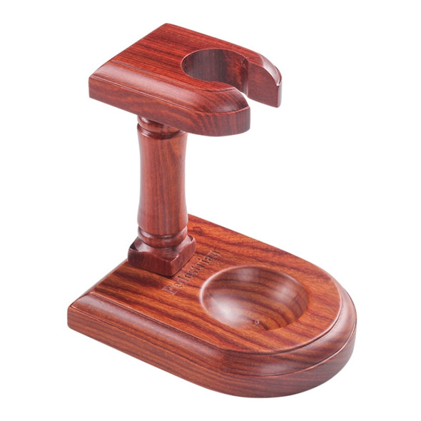 Solid Wood Pipe Rack Seat Single Pipe Pipe Display Stand Retro Removable Red Sandalwood Pipe Rack Holder