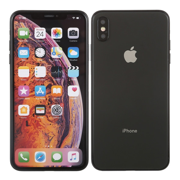 Color Screen Non-Working Fake Dummy Display Model for iPhone XS Max (Black)