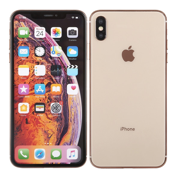 Color Screen Non-Working Fake Dummy Display Model for iPhone XS Max (Gold)