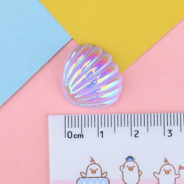 10 PCS Phone Case DIY Resin Accessories Hair Accessories Shell(Purple)