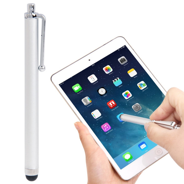 High-Sensitive Touch Pen / Capacitive Stylus Pen, For iPhone 5 & 5S & 5C / 4 & 4S, iPad Air / iPad 4 / iPad mini / mini 2 Retina / New iPad (iPad 3) / iPad 2 / iPad and All Capacitive Touch Screen(Silver)