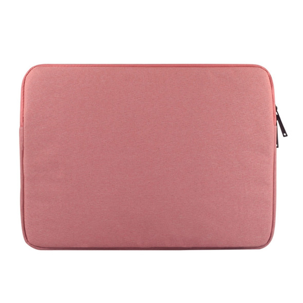 Universal Wearable Oxford Cloth Soft Business Inner Package Laptop Tablet Bag, For 15.6 inch and Below Macbook, Samsung, Lenovo, Sony, DELL Alienware, CHUWI, ASUS, HP (Pink)