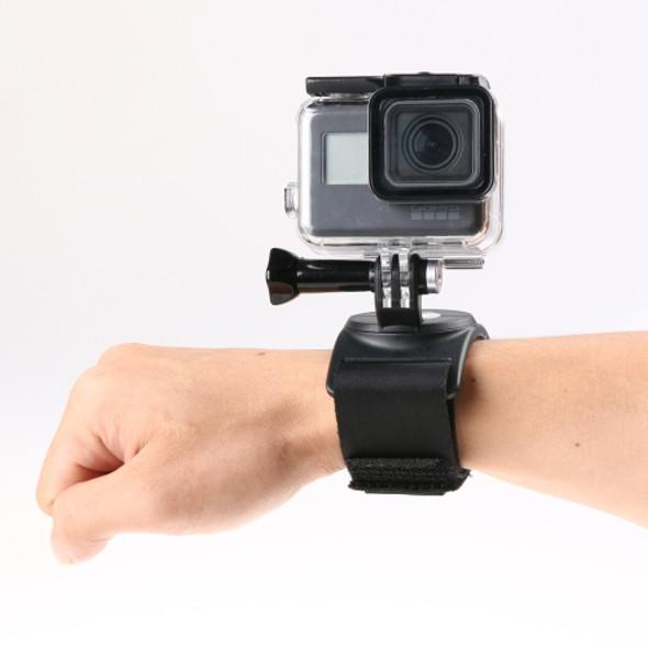 3 in 1 Hand Wrist Arm Leg Straps 360-degree Rotation Mount  for GoPro  NEW HERO /HERO6   /5 /5 Session /4 Session /4 /3+ /3 /2 /1, Xiaoyi and Other Action Cameras (GP278)(Black)