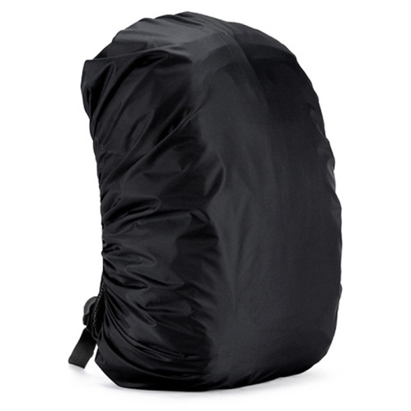 80L Adjustable Waterproof Dustproof Backpack  Rain Cover Portable Ultralight Protective Cover(Black)