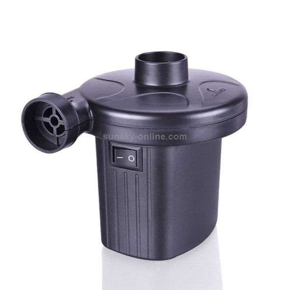 CZ-208 50-60W 2A 12V ABS Home Car Dual Purpose Small-scale Inflatable Pump, US Plug, Line Length: 1.8m(Black)