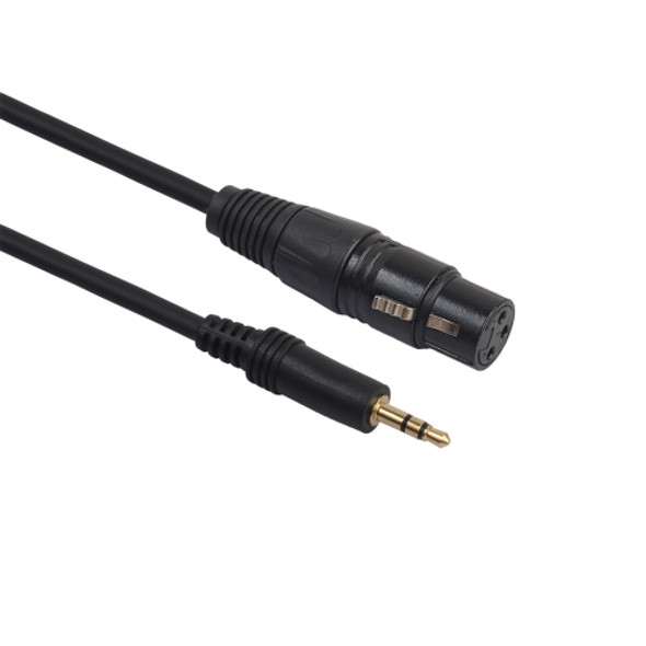 352030 3.5mm Male to XLR Female Microphone Audio Cord, Length: 3m