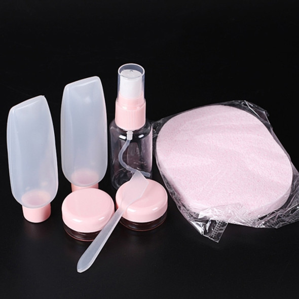 Travel Subpackage Cosmetics Bottles Kit(Pink)