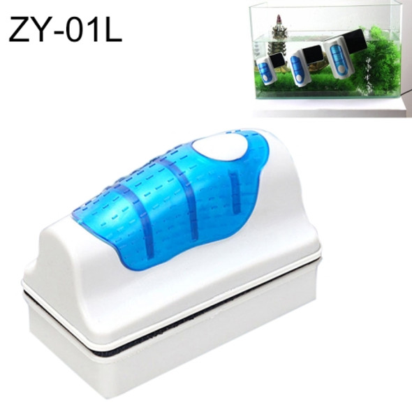 ZY-01L Aquarium Fish Tank Suspended Magnetic Cleaner Brush Cleaning Tools, L, Size: 10.5*7.4*5.5cm