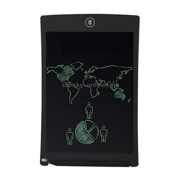 Howshow 8.5 inch LCD Pressure Sensing E-Note Paperless Writing Tablet / Writing Board (Black)