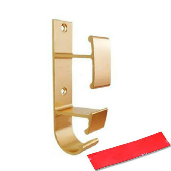 5 PCS Creative Hook for Bathroom Wall-mounted Washbasin, Color:Golden Sand (Double-sided Tape)