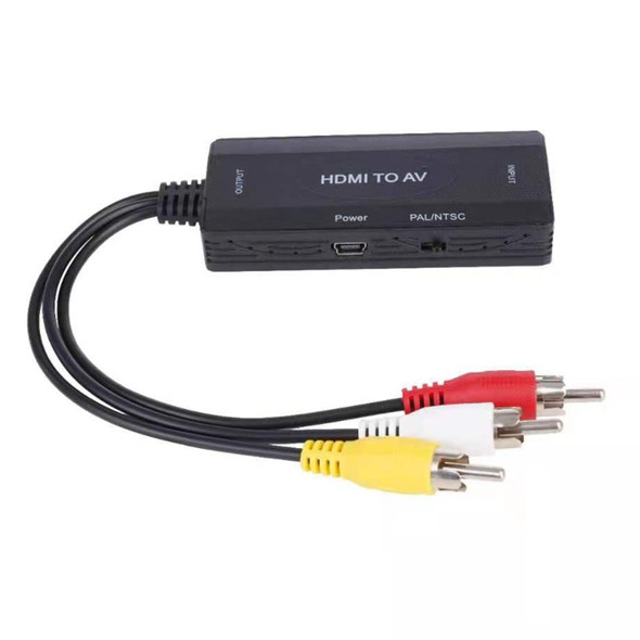 HDMI to AV Converter, Support PAL NTSC