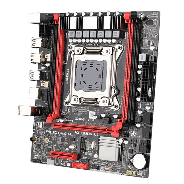 JINGSHA X79M-S3.0 64G Front USB 3.0 Interface Dual Channel DDR3 Computer Motherboard