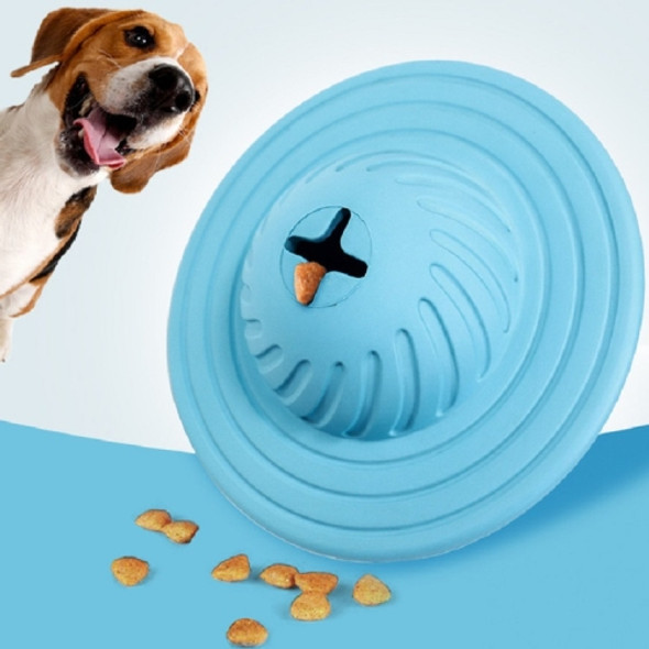 Pet Dog Leak Food Ball Rubber Multifunctional Dog Toy, Color:Blue