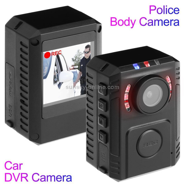 A11 1080P Full HD Law Enforcement Recorder Car DVR Camera, Support Night Vision & 128GB Memory Card