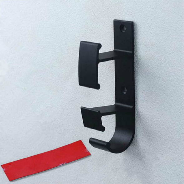 5 PCS Creative Hook for Bathroom Wall-mounted Washbasin, Color:Black Sand (Double-sided Tape)
