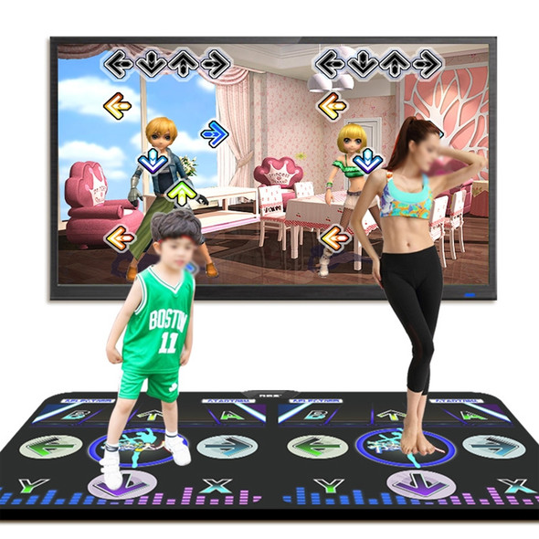 Rhythm Pattern Wired Double HD Dancing Blanket TV Computer Dual-use Somatosensory Dancing Machine, Thickness: 11mm