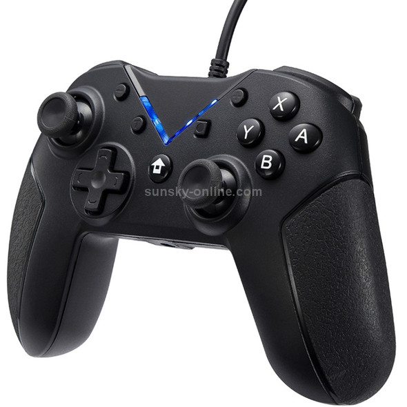 Wired Game Controller Gamepad for Switch, with Voice & 3.5mm Headphone Jack