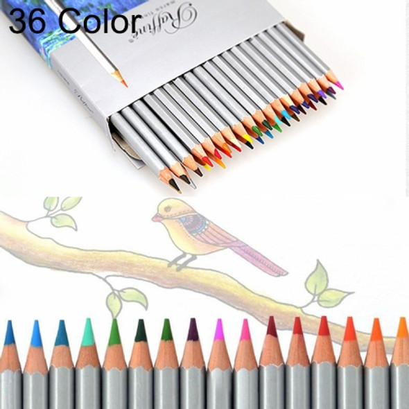 Professional Art Sketch Coloring Books Drawing Vibrant Colors 36-color Wooden Colored Pencils Set