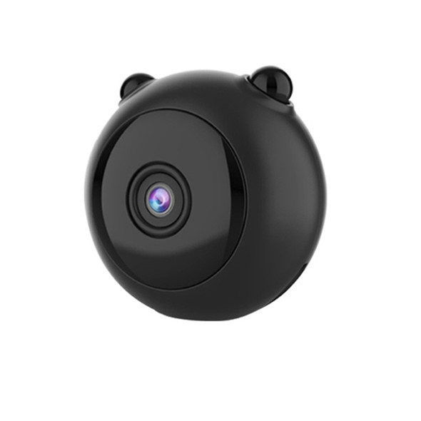 A12 1080P HD Wireless Smart Panda WiFi Remote Camera, Support Night Vision / Motion Detection / TF Card / 150 Degrees View Angle (Black)