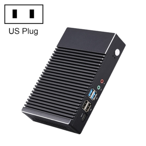 K1 Windows 10 and Linux System Mini PC, AMD A6-1450 Quad-core 4 Threads 1.0-1.4GHz, RAM: 8GB, ROM: 128GB SSD, US Plug