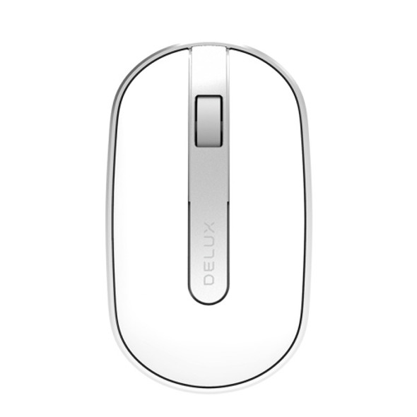 DELUX M326 4 Keys Wireless Silent Mouse Portable Laptop Mouse