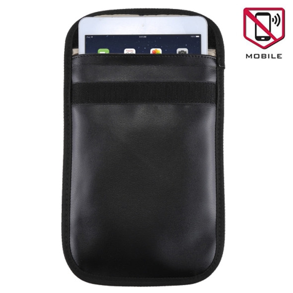 Anti-Radiation Signal Blocking Case for Cell Phone, Size: 23cm x 17cm(Black)