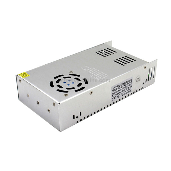 S-400-48 DC48V 8.3A 400W Light Bar Regulated Switching Power Supply LED Transformer, Size: 215 x 115 x 50mm