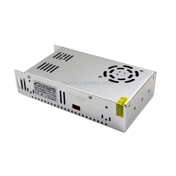 S-480-36 DC36V 13.5A 480W Light Bar Regulated Switching Power Supply LED Transformer, Size: 215 x 115 x 50mm
