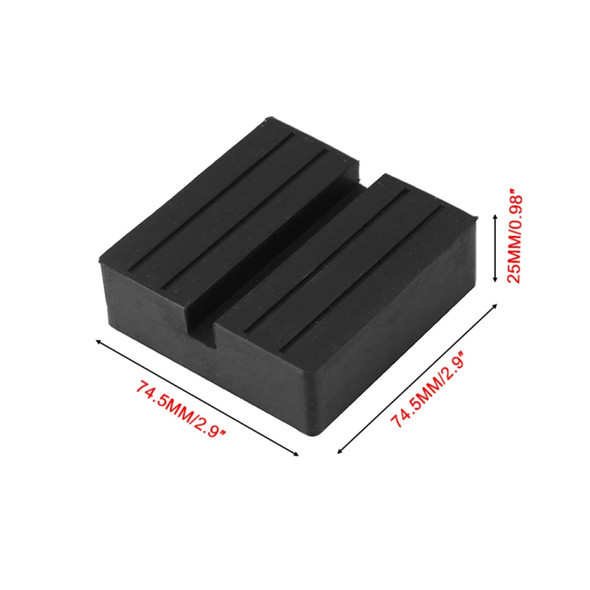 RAP003-BK Car Modified Jack Rubber Support Block