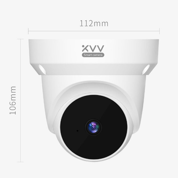 Original Xiaomi Youpin XVV-3620S-Q1 XIAOVV 1080P Home Indoor Smart Security Night Vision Wifi IP Camera Baby Monitor, US Plug (White)