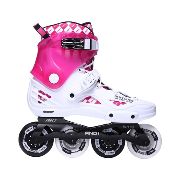 Original Xiaomi Youpin AND1 Roller Skates for Adults, Size:38(Pink and White)