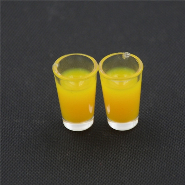 3 Pair 1:12 Miniature Doll House Accessories Plastic Mini Cup Model(Juice Cup)